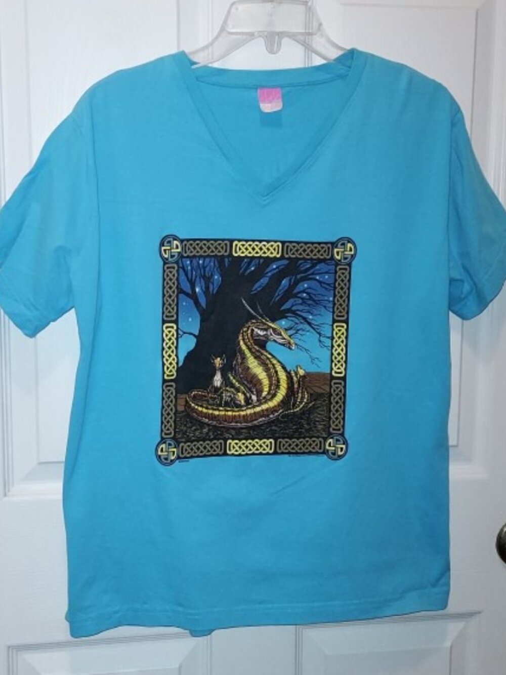 DRAGON MOTHERHOOD 🐉 SHIRT Off World Designs by Ray Van Tilburg Ladies XL